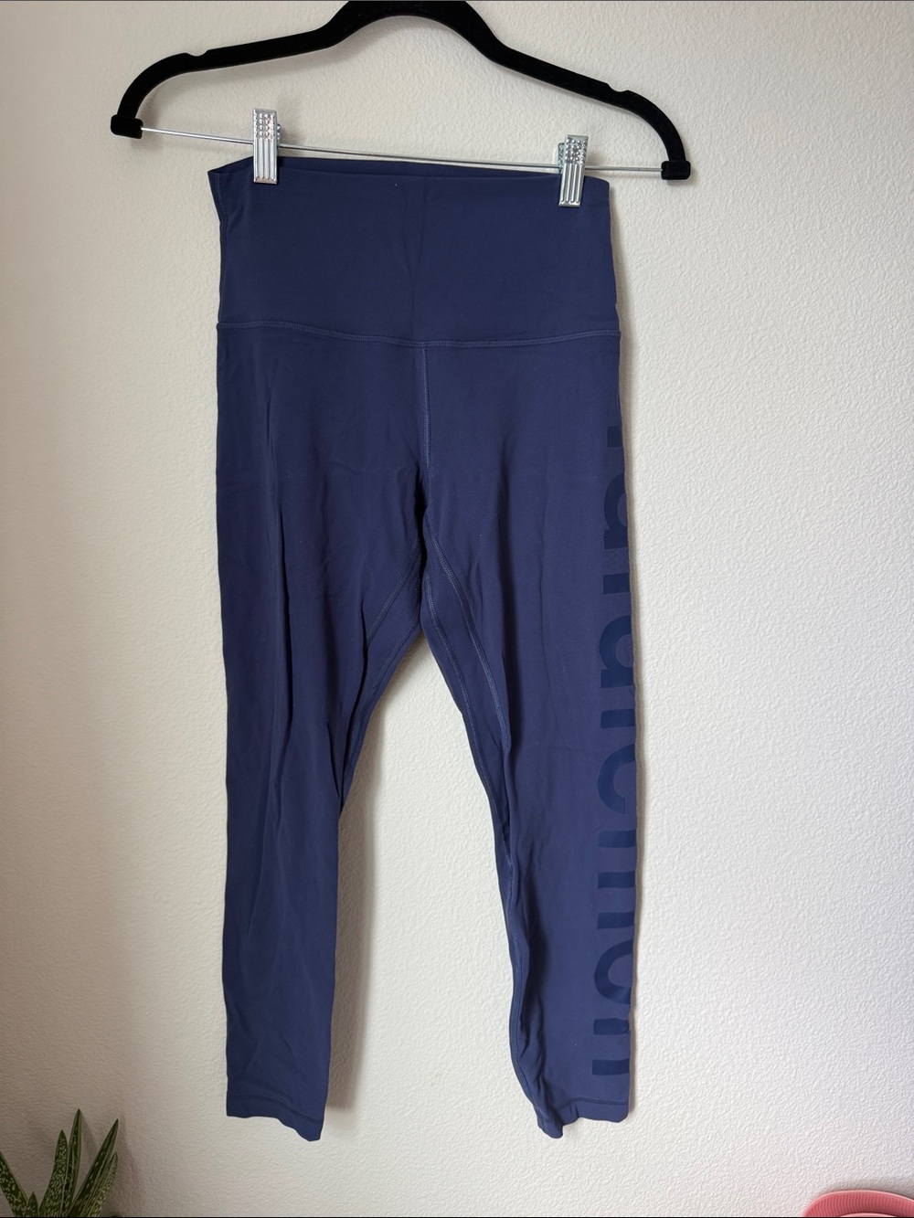 lululemon athletica Navy High-Rise Align Leggings with Side Logo